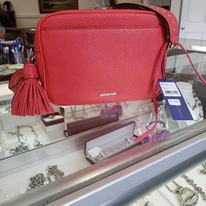 Rebecca Minkoff Bryn Camera Bag “Fire Engine” Red